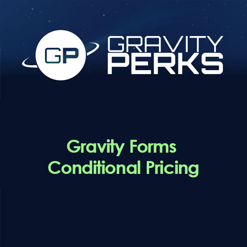 Gravity Forms Conditional Pricing